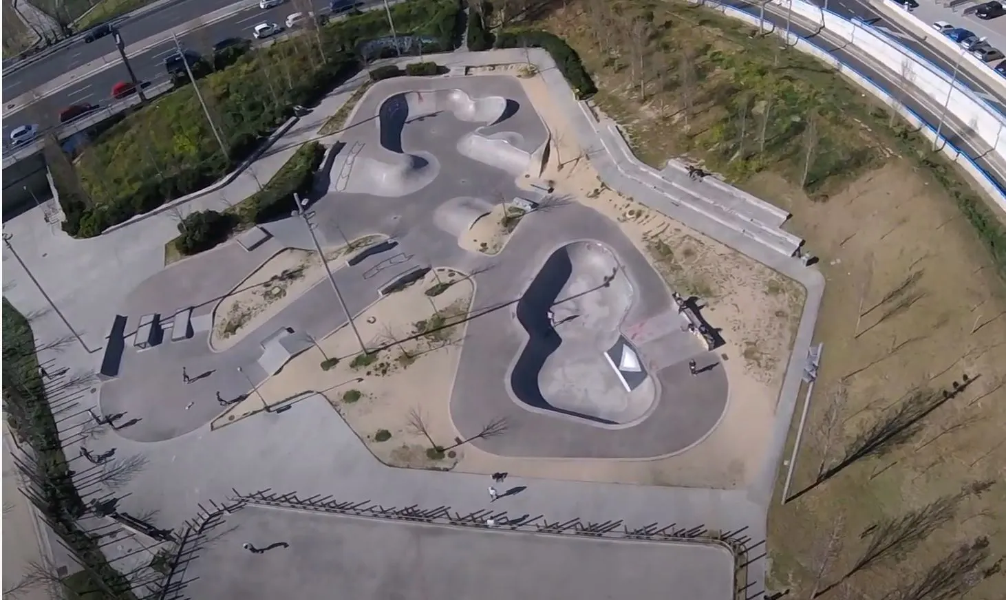 Skatepark Madrid Río