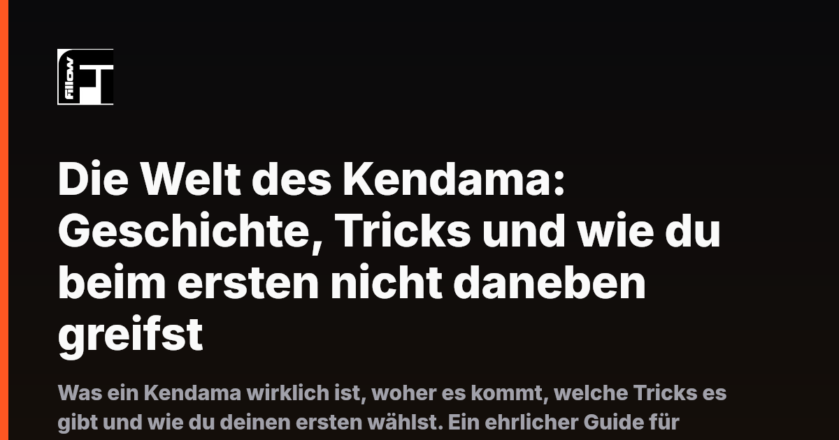 Die Welt des Kendama: Geschichte, Tricks und wie du beim ersten nicht daneben greifst
