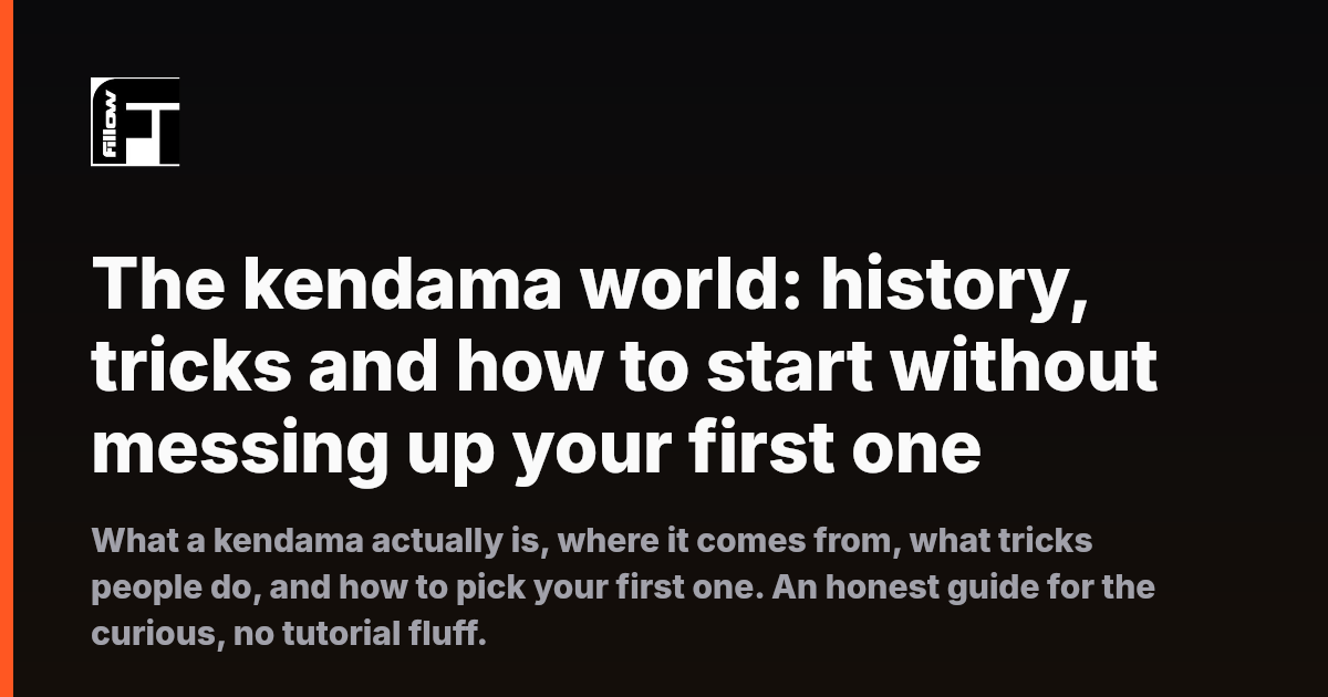 The kendama world: history, tricks and how to start without messing up your first one