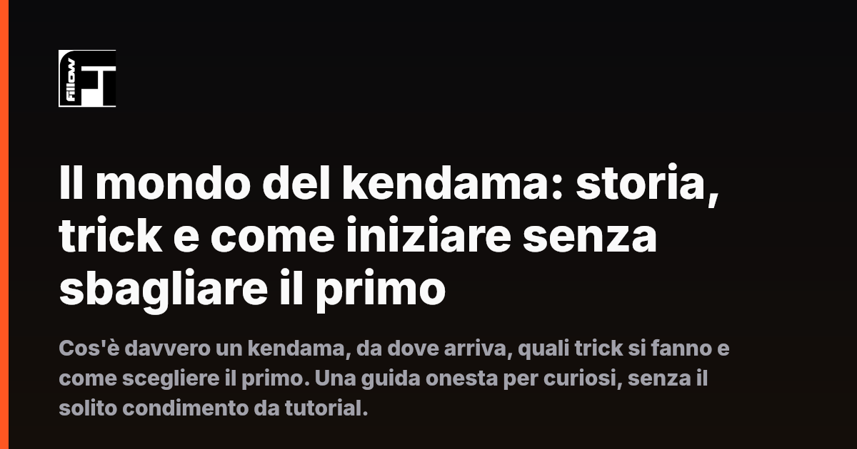 Il mondo del kendama: storia, trick e come iniziare senza sbagliare il primo
