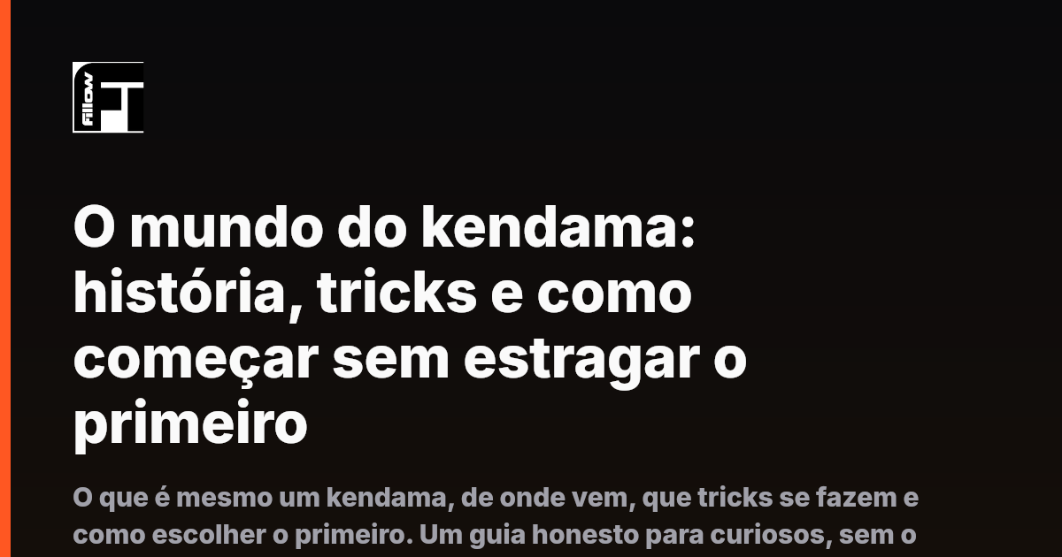 O mundo do kendama: história, tricks e como começar sem estragar o primeiro